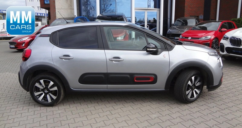 Citroen C3 cena 55850 przebieg: 42543, rok produkcji 2021 z Iława małe 191